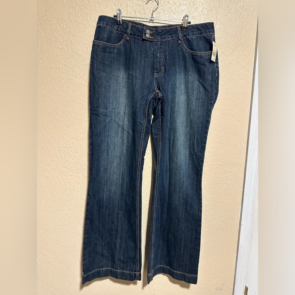Stetson‎ Flare Jeans Tall Mid Rise Cowgirl Country Western Retro Plus Size